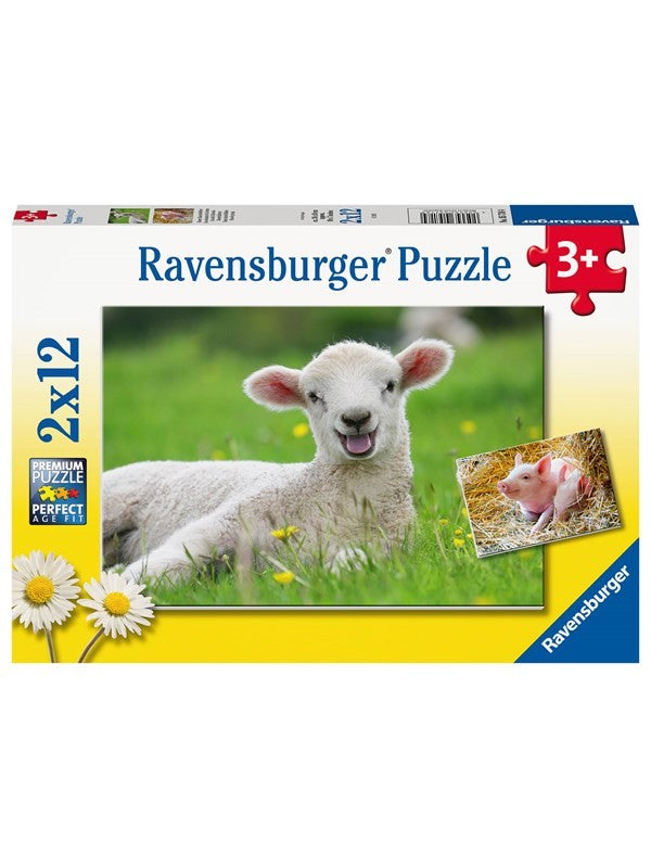 Ravensburger Farm Animals 2x12p