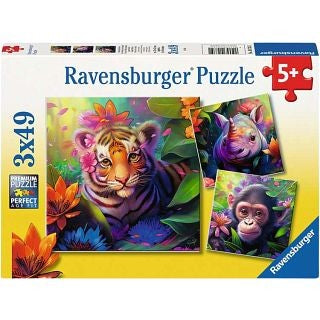 Ravensburger Jungle Babies 3x49 Piece