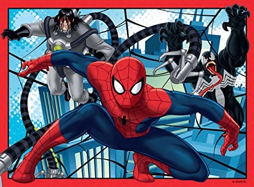 Ultimate Spiderman 4 in 1 Jigsaw