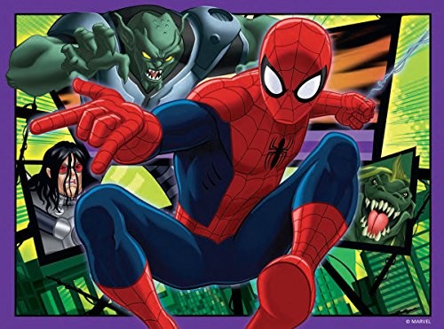 Ultimate Spiderman 4 in 1 Jigsaw