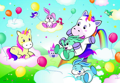 RBURG - FAIRYTALE UNICORN PUZZLE 2X24PC