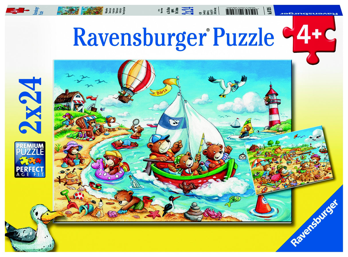 RBURG 2x24 SEASIDE HOLIDAY PUZZLE 