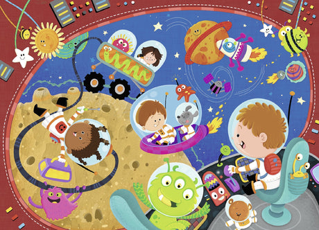 RAVENSBURGER RECESS IN SPACE 60PC