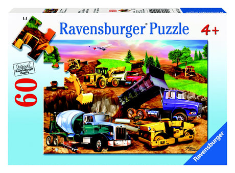 RBURG - CONSTRUCTION CROWD PUZZLE 60PC