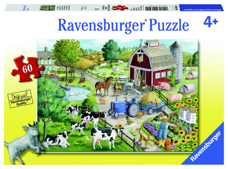 RAVENSBURGER HOME ON THE RANGE 60 PC PUZZLE