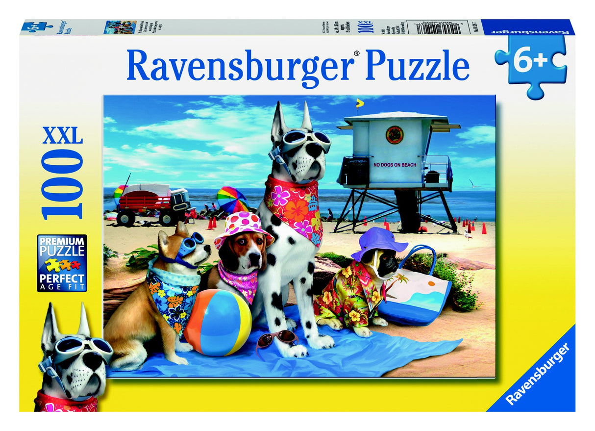 RBURG - NO DOGS ON THE BEACH PUZZLE 100PC