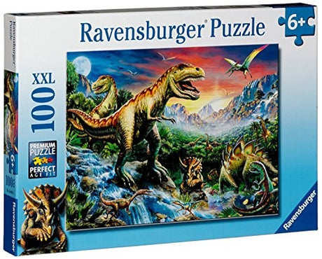 RBURG - TIME OF THE DINOSAURS PUZZLE 100PC