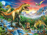 RBURG - TIME OF THE DINOSAURS PUZZLE 100PC