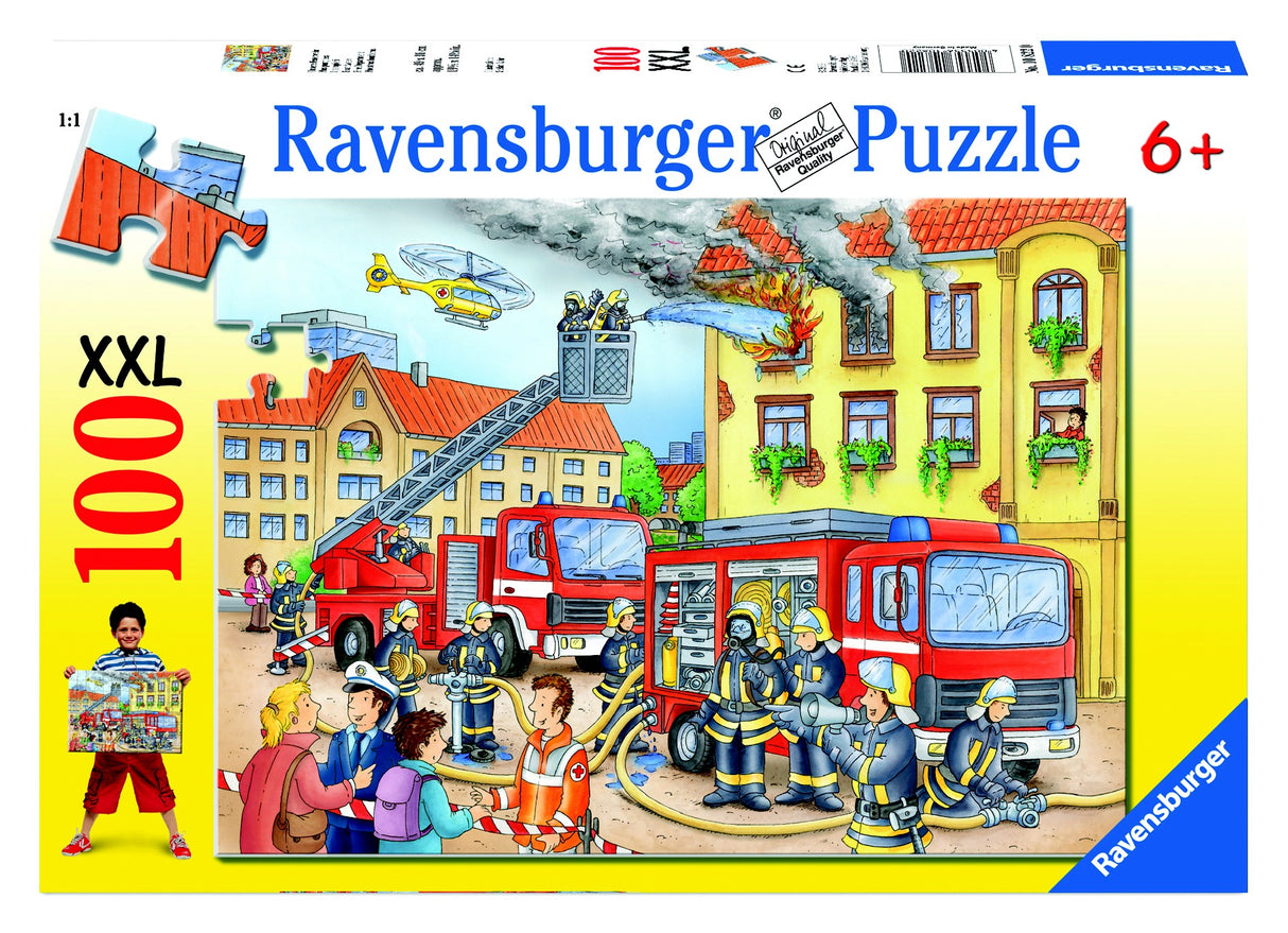 RAVENSBURGER FIRE BRIGADE PUZZLE 100PC