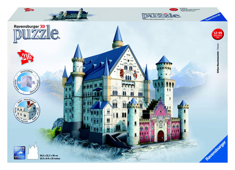 RBURG - NEUSCHWANSTEIN CASTLE 3D PUZZLE 216PC