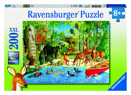 RAVENSBURGER WOODLAND FRIENDS PUZZLE 200PC