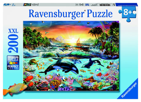 RAVENSBURGER ORCA PARADISE PUZZLE 200PC