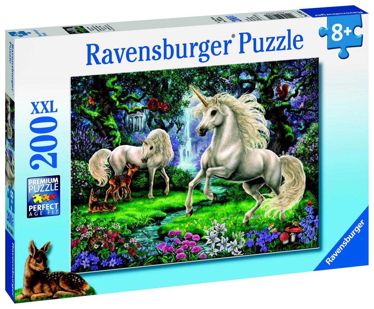 RAVENSBURGER MYSTICAL UNICORNS PUZZLE 200PC