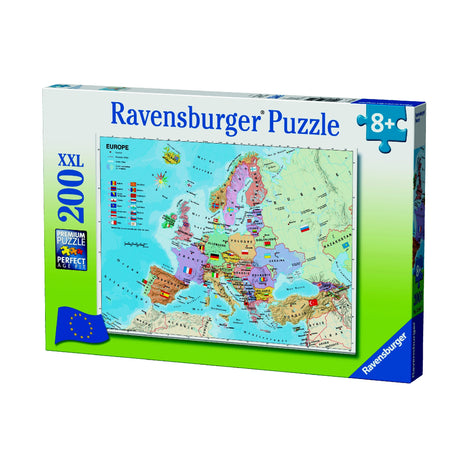 RAVENSBURGER EUROPEAN MAP PUZZLE 200PC