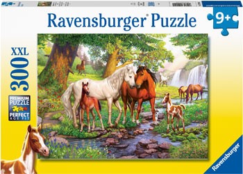 RBURG - HORSES BY THE STREAM 300PCS