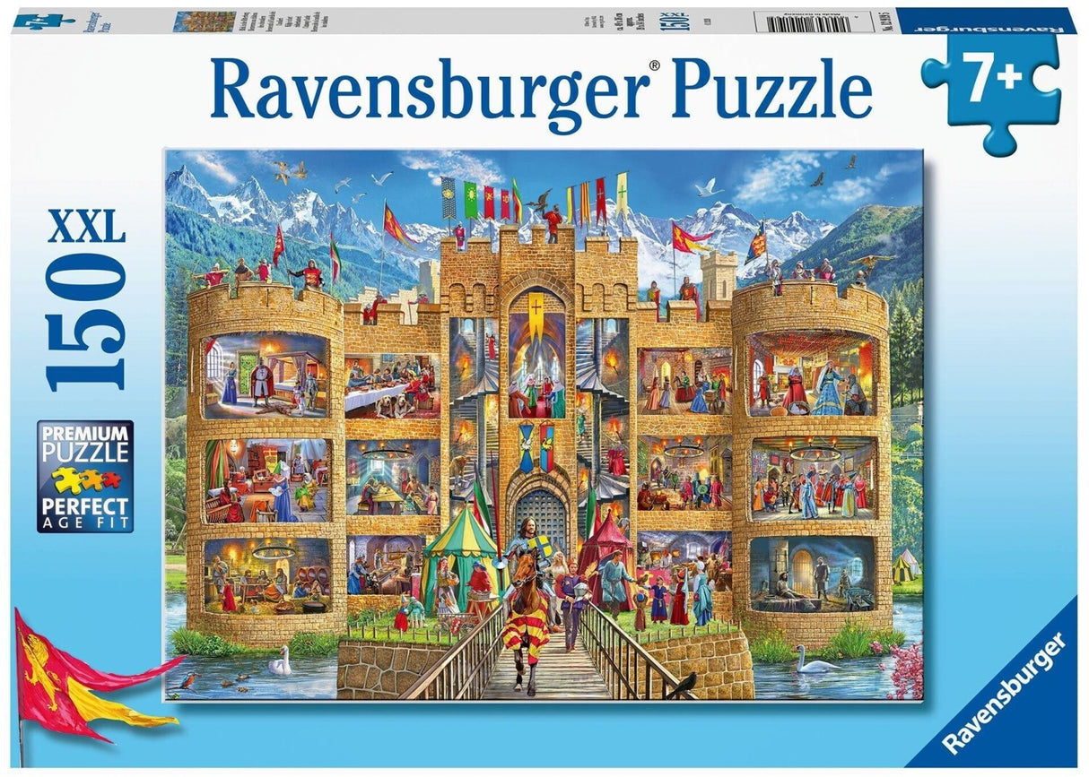 RAVENSBURGER CUTAWAY CASTLE 150PC