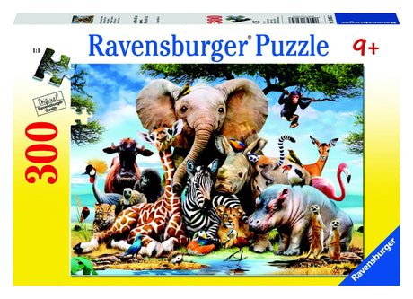 RAVENSBURGER FAVOURITE WILD ANIMALS PUZZLE 300PC