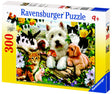 RAVENSBURGER HAPPY ANIMAL BABIES PUZZLE 300PC