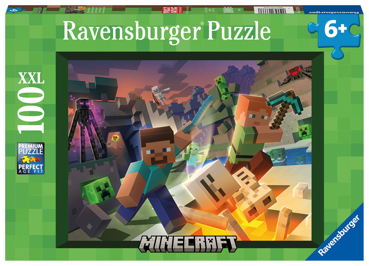 Ravensburger Monster Minecraft 100 Piece Xxl