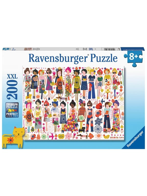 RAVENSBURGER FLOWERS AND FRIENDS 200PC