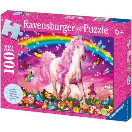 RBURG - HORSE DREAM GLITTER PUZZLE 100PC