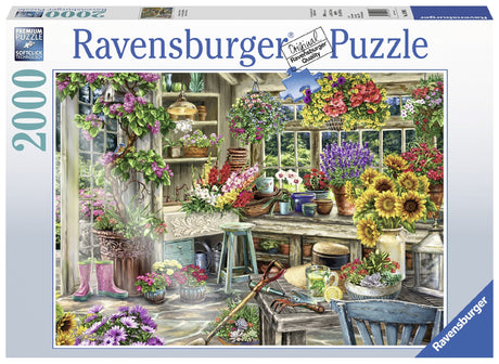 RAVENSBURGER GARDENERS PARADISE PUZZLE 2000PC