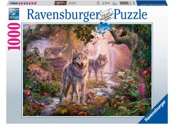 RBURG- SUMMER WOLVES PUZZLE 1000PC