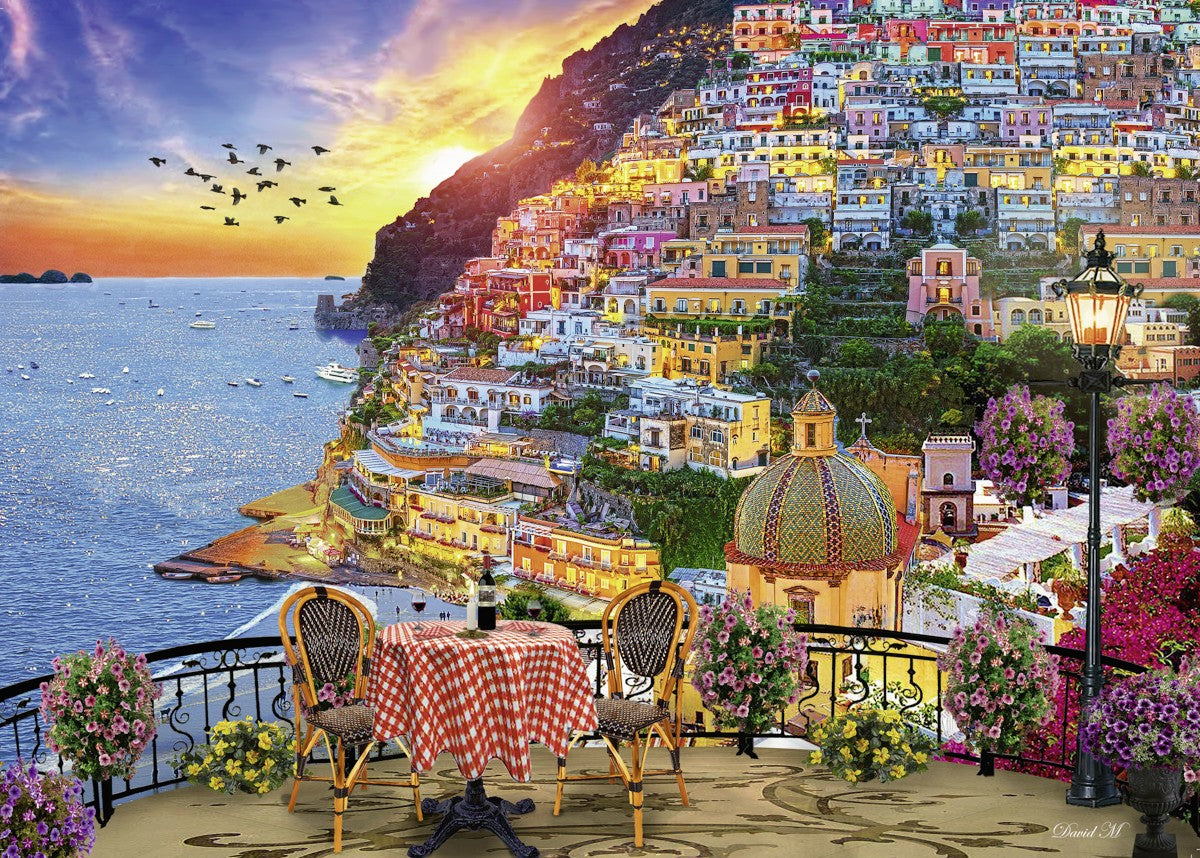 RBURG- POSITANO, ITALY PUZZLE 1000PC