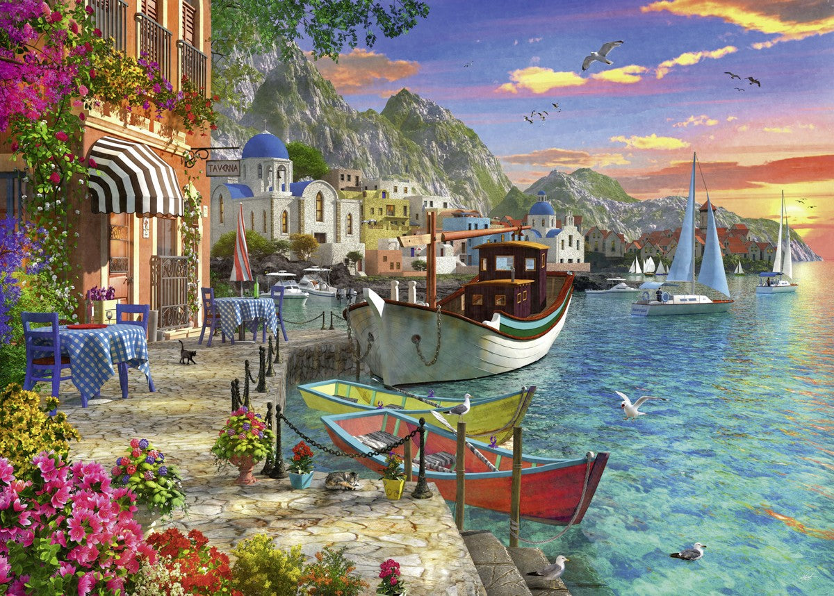 RAVENSBURGER  GRANDIOSE GREECE PUZZLE 1000PC