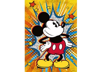 RAVENSBURGER- DISNEY RETRO MICKEY PUZZLE 1000PC