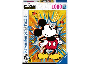 RAVENSBURGER- DISNEY RETRO MICKEY PUZZLE 1000PC