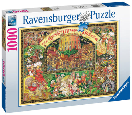 RAVENSBURGER WINDSOR WIVES PUZZLE 1000PC