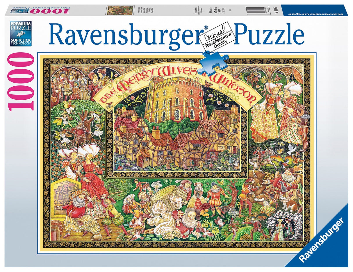 RAVENSBURGER WINDSOR WIVES PUZZLE 1000PC