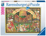 RAVENSBURGER WINDSOR WIVES PUZZLE 1000PC