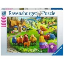 RAVENSBURGER COLOURFUL WOOL 1000PC