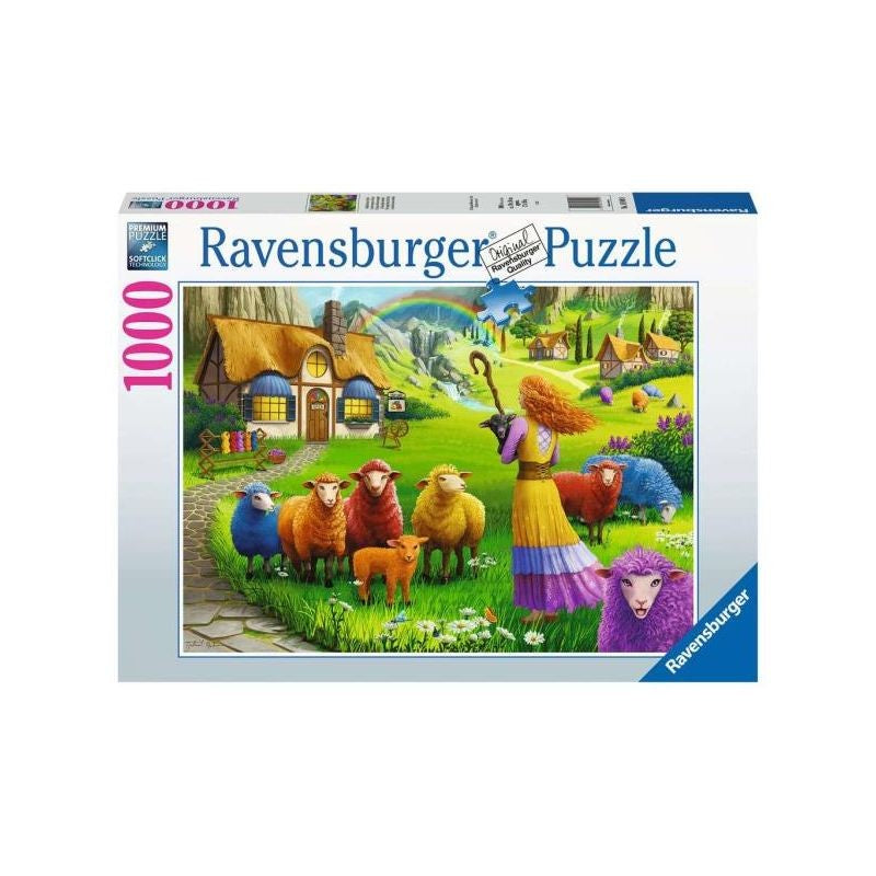 RAVENSBURGER COLOURFUL WOOL 1000PC