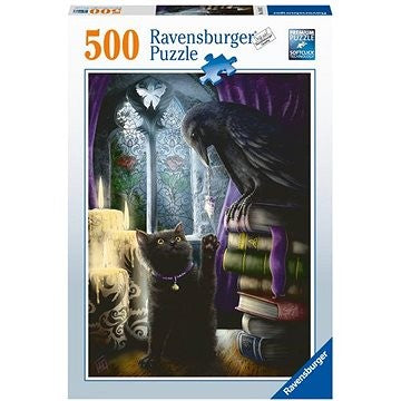 RAVENSBURGER BLACK CAT AND RAVEN 500PC