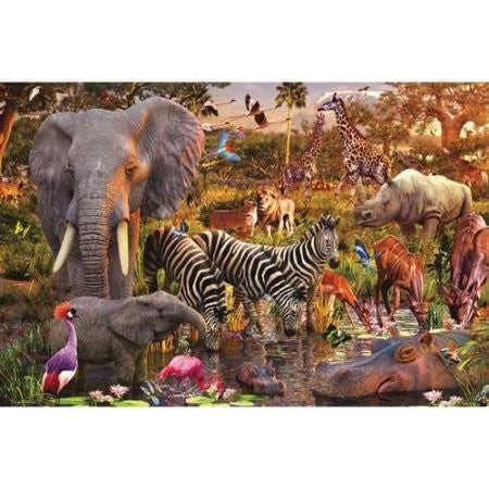 RBURG - AFRICAN ANIMAL WORLD PUZZLE 3000PC