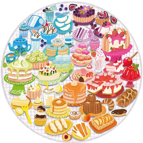 RBURG - CIRCLE OF COLOURS - DESSERTS 500PC