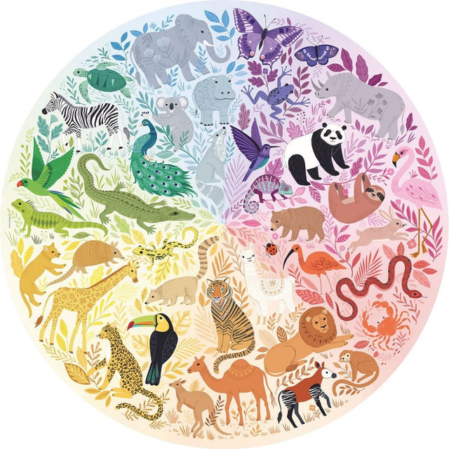 RBURG - CIRCLE OF COLOURS - ANIMALS 500PC