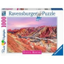 RBURG - RAINBOW MOUNTAINS CHINA 1000PC