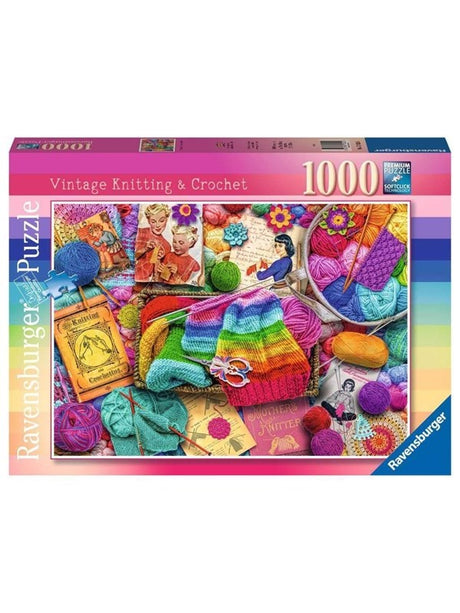 RBURG -  Vintage Knitting & Crochet 1000PC