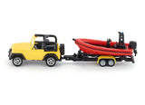 SIKU - JEEP WITH BOAT