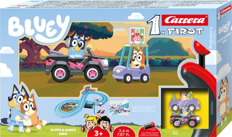 Carrerra First Track - Bluey & Bingo Race 2.4m