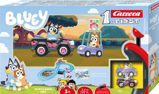 Carrerra First Track - Bluey & Bingo Race 2.4m