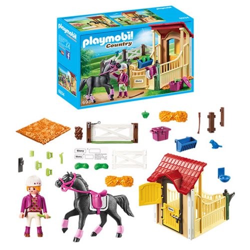 PLAYMOBIL - HORSE STABLE w/ARABIAN HORSE
