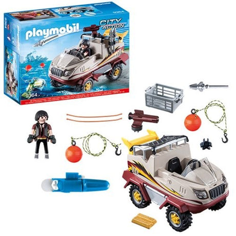 PLAYMOBIL - AMPHIBIOUS TRUCK