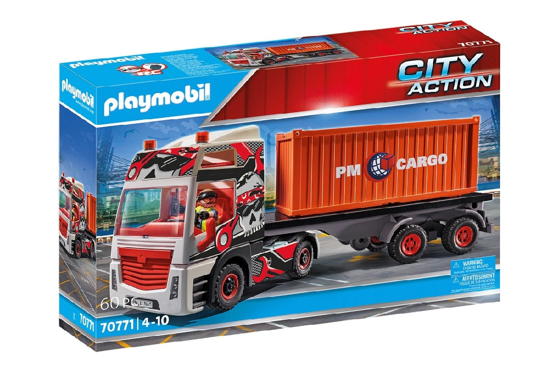 PLAYMOBIL - TRUCK WITH CARGO CONTAINER
