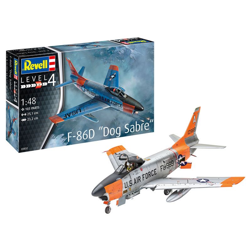 REVELL 1/48 F-86D DOG SABRE