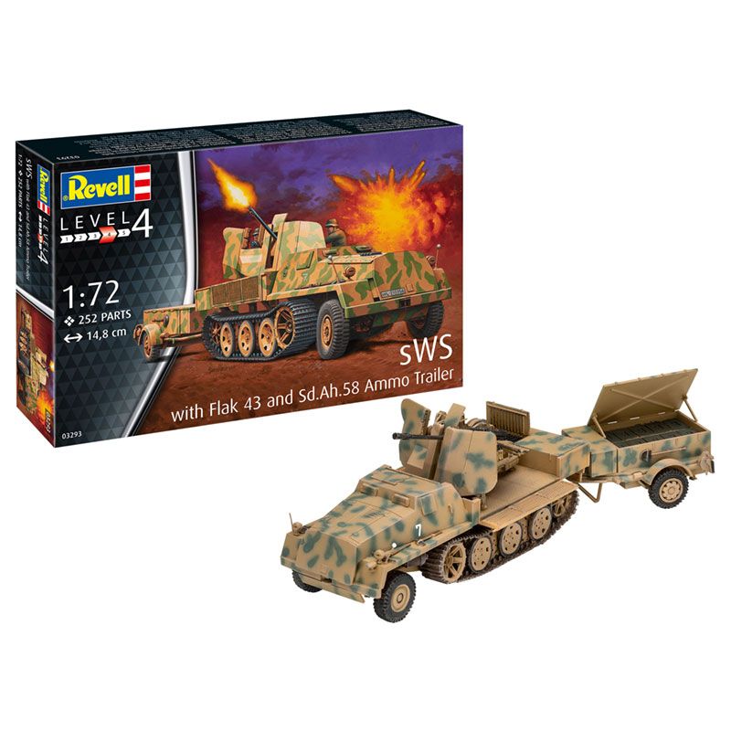 Revell 1/72 Sws Mit Flak-aufbau Als Sfl. Mit